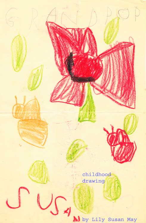 Childhood Crayon Drawing