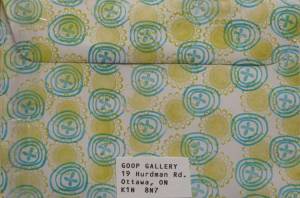 Mail Art Envelope from Goop Gallery