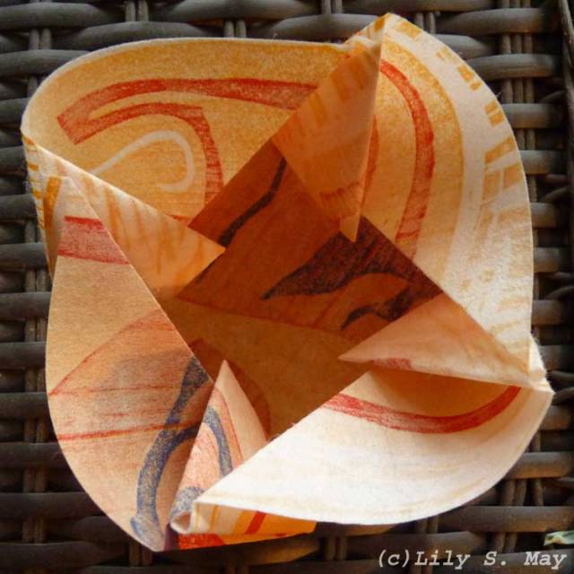 Woodcut Origami