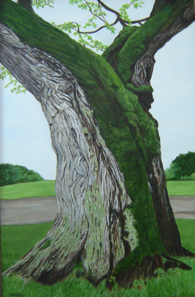 Oil Painting by Bernice Barsel.